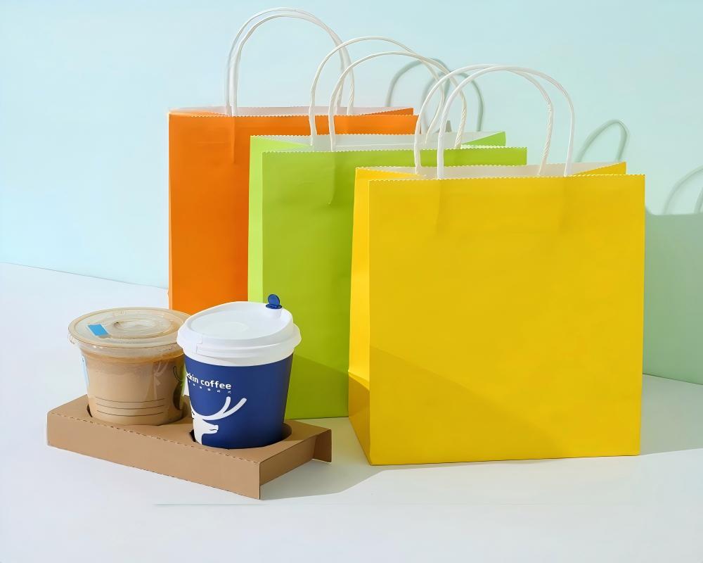 Takeaway Paper Carrier Bag
